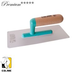   COME WHITE ABS 330FX prémium flexibilis glettelő műanyag lappal 240x100 mm (1,5 mm lap, fa nyél)