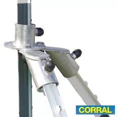   Corral Classic 441177 fém sarokmerevítő T-profilhoz (állítható)