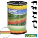 Corral 441524 villanypásztor szalag, 200 m, 20 mm