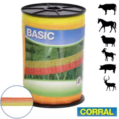 Corral 441524 villanypásztor szalag, 200 m, 20 mm