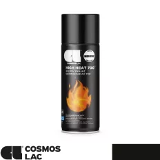   COSMOS LAC High Heat 700°C hőálló festék spray, 351 fekete - 400 ml