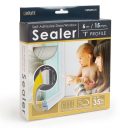 Delight 11596WH-15 öntapadó EPDM gumi tömítő szalag 15x2 mm, fehér - 6m (I-profil)