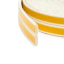 Delight 11596WH-9-100 öntapadó EPDM gumi tömítő szalag 9x2 mm - fehér (I-profil)