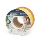 Delight 11596WH-9-100 öntapadó EPDM gumi tömítő szalag 9x2 mm - fehér (I-profil)