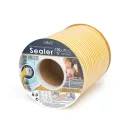 Delight 11599WH-100 öntapadó EPDM gumi tömítő szalag 9x6 mm - fehér (D-profil)