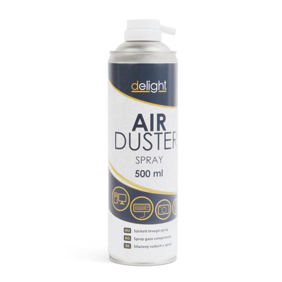 DELIGHT 17231B sűrített levegő-spray, 500 ml