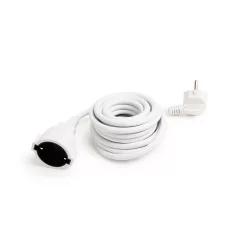   Delight 20500WH hálózati lengő hosszabbító, fehér - 3 m (3x1,5 mm2 - max 16A)