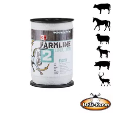   FarmLine Unicorn2 441549-S villanypásztor szalag, 200 m, 20 mm
