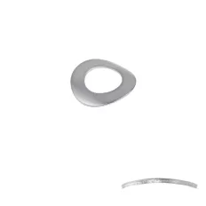   csavart rugós alátét 4,3 (8) mm (M4) (DIN 137A, horganyzott)