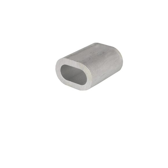 roppantós kötélszorító bilincs 2 mm - alumínium (DIN 3093)
