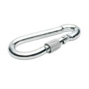 DIN5299-D rugós karabíner biztosító csavarral 5x50 mm (horganyzott)