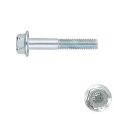   Peremes hatlapfejű csavar M10x30 TM - 8.8 (DIN 6921, bordázott, horganyzott)