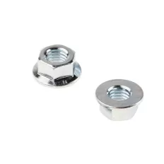   hatlapú peremes anya M10 - 8 (DIN6923, horganyzott, sima talp)