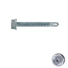   Önfúró lemezcsavar, hatlapfejű peremes 4,2x45 (DIN 7504-K, horganyzott)