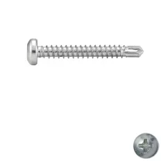   D-fejű önfúró lemezcsavar, PH 4,2x38 (DIN 7504-M, horganyzott)