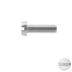   Hengeresfejű hornyolt csavar M10x12 TM - 4.8 (DIN 84, horganyzott)