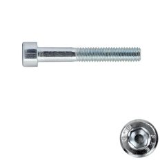   Hengeresfejű belsőkulcsnyílású csavar M10x100 részmenetes - 8.8 (DIN 912, horganyzott)