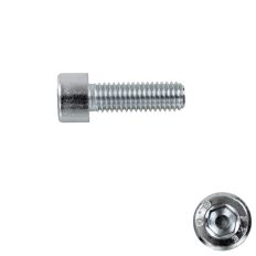   Hengeresfejű belsőkulcsnyílású csavar M10x16 tövigmenetes - 8.8 (DIN 912, horganyzott)
