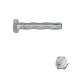   Hatlapfejű tövigmenetes csavar M10x55 - 8.8 (DIN 933, horganyzott)