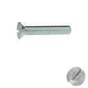 Süllyesztett fejű hornyolt csavar M2x6 TM - 4.8 (DIN 963, horganyzott)