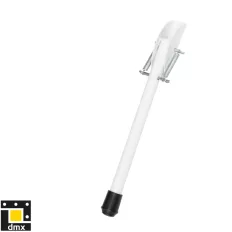 DMX ST250 ajtókitámasztó, rugós, fehér - 25 cm
