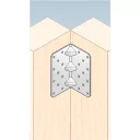 DMX KPK4 erősített derékszögű szöglemez, 65x65x100 mm (2,5 mm vtg, horganyzott)