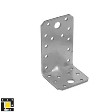   DMX KPL3 erősített derékszögű szöglemez, 90x50x55 mm (2,0 mm vtg, horganyzott)