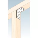 DMX KPL5 erősített derékszögű szöglemez, 50x50x35 mm (2,0 mm vtg, horganyzott)