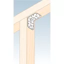 DMX KPL6 erősített derékszögű szöglemez, 60x60x45 mm (2,0 mm vtg, horganyzott)