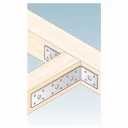 DMX KL3 sarokvas, 150x50x35 mm (2,5 mm vtg, horganyzott)