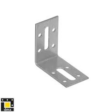  DMX KRD1 állítható sarokvas, 50x55x30 mm (2,0 mm vtg, horganyzott)