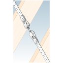 DMX NT40 övfeszítő függesztő szalaghoz 40x400 mm (horganyzott)