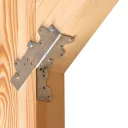 DMX KG többfunkciós sarokösszekötő lemez, 38x38x120 mm (1,5 mm vtg, horganyzott)