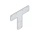 DMX KT2 T-szegletvas, 150x127x38 mm (2,0 mm vtg, tűzihorg.)