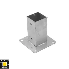 DMX PSP 70 zárt oszloptartó, tűzihorg. - 71x150 mm