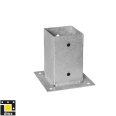 DMX PSP 100 zárt oszloptartó, tűzihorg. - 101x150 mm
