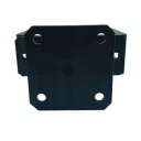 DMX PSRT állítható szélességű oszloptalp, lefúrható, 0-200 mm (fekete)