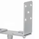 DMX PSRT állítható szélességű oszloptalp, lefúrható, 0-200 mm (tűzihorganyzott)