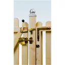 DMX WOG 80 kertajtózár 80x60 mm (sárgára horganyzott)