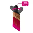 Blue Dolphin NINJA 330 profi ferdén vágott ecset puha gumi nyéllel, univerzális - 50 mm