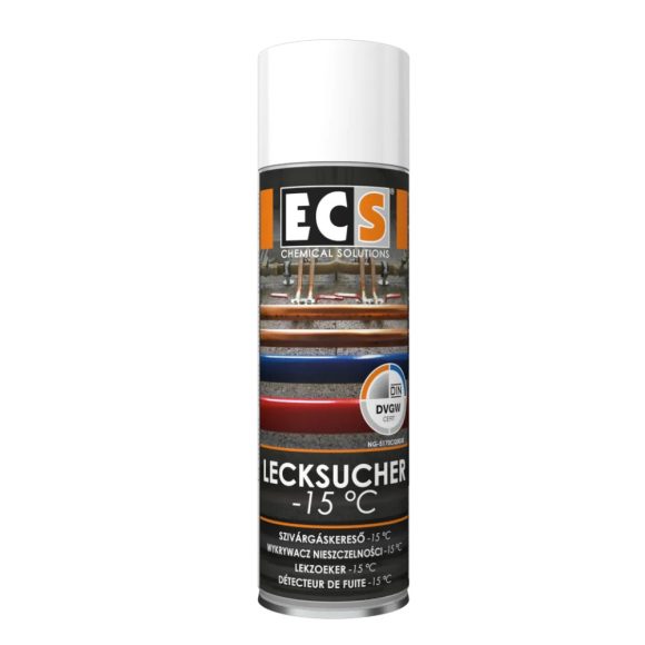 ECS 51025  profi szivárgáskereső spray -15 °C - 400 ml (DVGW)