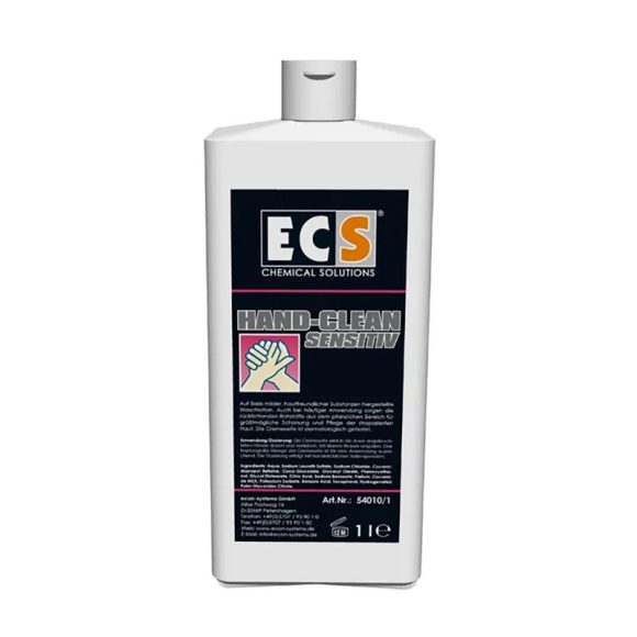 ECS 54003 HAND-CLEAN Sensitiv kézmosó szappan  - 1 liter (enyhe szennyeződésre)