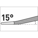 Extol Premium 8801511 SDS-Plus lapos vésőszár, döntött - 60x250 mm