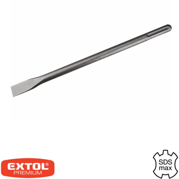 Extol Premium 8801554 SDS-Max lapos vésőszár - 25x400 mm