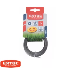   Extol Premium 8870902 vágószál maggal fűkaszához, kör 1,6mm x 15m