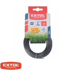   Extol Premium 8870912 vágószál maggal fűkaszához, négyzet 1,6mm x 15m