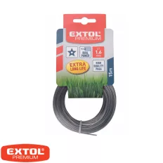   Extol Premium 8870922 vágószál maggal fűkaszához, csillag 1,6mm x 15m
