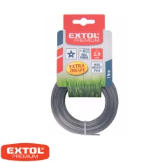   Extol Premium 8870923 vágószál maggal fűkaszához, csillag 2mm x 15m
