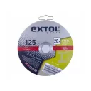 Extol Craft 106903 vágókorong szett acélhoz, fémdobozban (20 darab) - 125x1,0 x22,2 mm