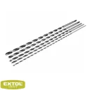 Extol Craft 1157 hengeres fafúrószár készlet 6-8-10-12-14x600 mm, 5 db